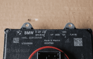 PRZETWORNICA MODUŁ LAMPY BMW G01 G02 G30 G31 8491414 2019 3
