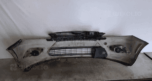 Zderzak przód przedni ford focus MK.2 2 ii lift fl F3 czarny halogeny 5