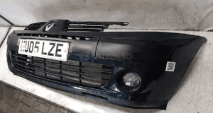 Zderzak przód przedni renault clio 2 ii lift fl zielony halogeny uszkodzony ! 3