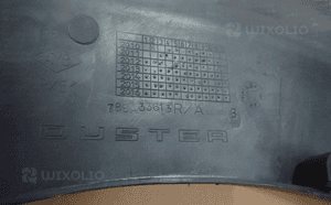 Listwa na błotnik lewy tył dacia duster 1 i 10-17R 2