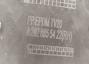 MERCEDES W166 W292 GLE AMG Kratka zderz. R- 15812 5