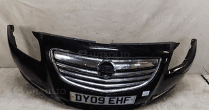 Zderzak przód przedni do opel insignia + halogeny kod kolor Z20R czarny 5