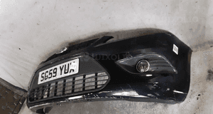 Zderzak przód przedni do ford focus MK2 ii lift fl grill halogeny F3 czarny 3