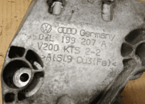 Łapa wspornik silnika Seat Ibiza IV 1.6 TDI 03L199207A 4