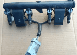 Peugeot 307 Citroen C4 wtryskiwacz listwa wtryskowa  1.6 16v   0280158057 2