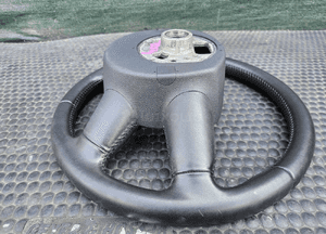Kierownica Czarna Skóra Multifunkcja Air Bag Poduszka Wtyczka AUDI A4 B8 A5 A6 27