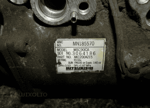 Sprężarka Klimatyzacji Mitsubishi Lancer VII 1.6 16V 98KM 4G18 MN185570 4