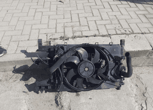 } CHŁODNICA WODY WENTYLATOR OPEL ASTRA J IV 1.4 BENZYNA KOMPLET ! 1