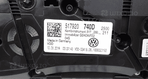 VW GOLF SPORTSVAN 2013- ZEGARY LICZNIK 76948KM 517920740D 5