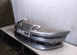 Zderzak przód przedni do saab 93 9-3 szary spryskiwacze lamp xenon halogeny 3