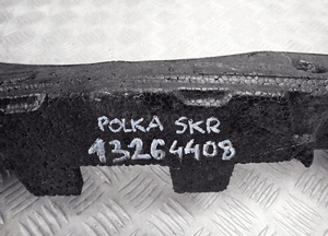 Opel astra j absorber zderzaka przedniego 13264408 radom 2
