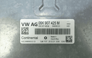 KOMPUTER STEROWNIK SILNIK VW SKODA SEAT 06K907425M 4