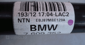 Półoś prawy tył BMW F20 F21 F30 F31 F32 2