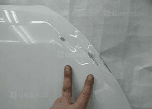 Hyundai IX35 bez rdzy maska pokrywa silnika 4