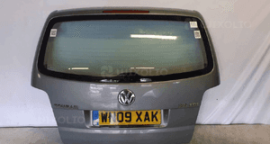 Klapa tył tylna bagażnika volkswagen touran szary LD7W 1