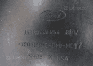 Dokładka dyfuzor zderzaka tylny tył ford mustang vi 6 lift 2017- 14
