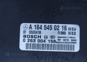 MERCEDES clk c e slk ml gl r e cls moduł PDC - różne numery 10