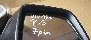 Lusterko zewnętrzne prawe 7 PIN Opel Vivaro B Trafic III 9