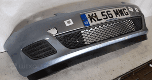 Zderzak przód przedni do ford fiesta MK6 vi lift fl czarny kod koloru J4 błękitny 2
