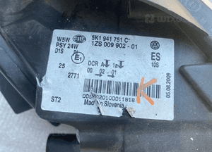 Vw golf 6 bixenon lewy 08- 4
