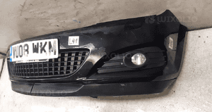 Zderzak przód przedni opel astra h 3 iii Z20R czarny gtc halogeny 3
