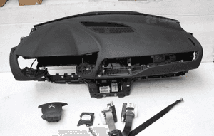 Konsola, poduszki, pasy, airbag oryginał z demontażu Citroen C5 III X7 1