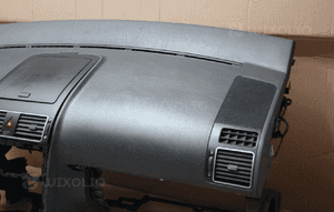 Konsola pas poduszka airbag demontaż oryginał vw touran lift 2010-2015 3