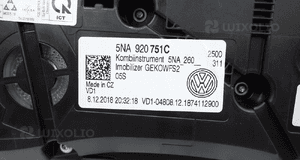 Vw tiguan ii 2015- zegary licznik 53758KM 5NA920751C 5