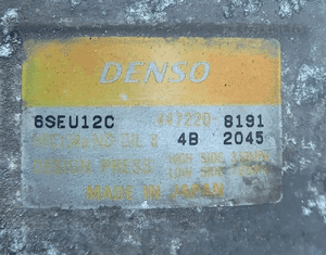 Audi A2 VW Polo Fabia 1.4 16V kompresor sprężarka klimatyzacji 447220-8193-8127 8991 6Q0820808 7