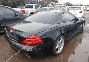 Maska Zderzak Reflektory Błotniki Wzmocnienie Belka Pas Przedni Lampy Mercedes SL500 SL350 R230 28