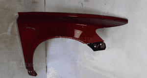 Volvo V50 S40 błotnik przedni prawy wiśniowy 454-46 1