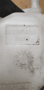 Zbiorniczek spryskiwaczy pompki Fiat Punto EVO 430036418 55702892 6