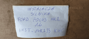 Skrzynka bezpieczników wiązka instalacja Ford Focus MK2 Lift 1.6 TDCI AM5T-14K733-KHC 18