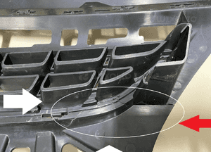 Opel astra j gril maskownica chłodnicy 13321718 327946489 10