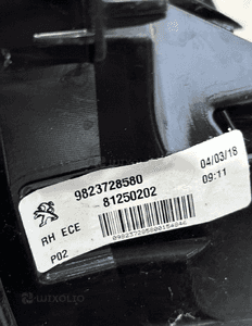 Lampa prawy tyl peugeot 308 ii T9 9823728580 org 8