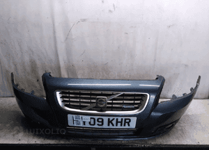 Zderzak przód przedni volvo V50 lift fl 466-46 szary grafitowy halogeny 1