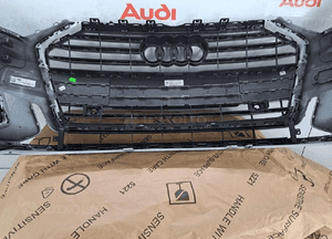 Zderzak audi A6 C8 4K 4K0 s-line 2019-2023 black edition grill kratka 5