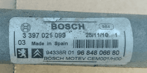 Peugeot 308 T7 08-12 mechanizm wycieraczek przód przednich silniczek 5