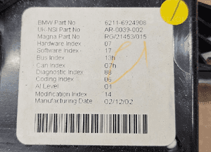 Mini Cooper One R50 zegar licznik 6924908 4