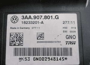 MODUŁ HAMULCA RĘCZNEGO VW SKODA AUDI 3AA907801G 2