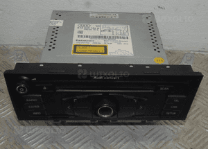 RADIO CD CONCERT 8T2035186B AUDI A4 B8 A5 8T Q5 3