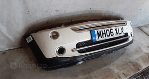Zderzak przód przedni mini cooper biały pepper white halogeny 3