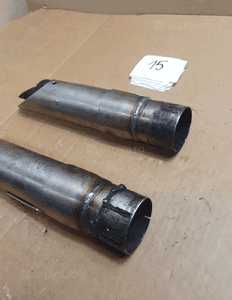 Dwa końcowe wydechy Pro race exhaust systems 5