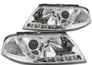 Lampy vw passat B5 fl 3BG 01-04R dayline led chrom 2