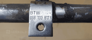 Rurka przewód EGR Audi A4 B6 1.6 06B133817N 8