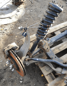 JAGUAR XF X250 3.0D WÓZEK ZWROTNICE ZAWIESZENIE KOMPLETNE PRZÓD WANNA SANKI 7