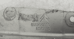 CITROEN C3 PICASSO zawiasy maski 9681470380 / 9673165980 4