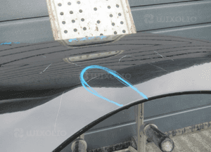 Błotnik przedni przód prawy peugeot 207 2006- 8