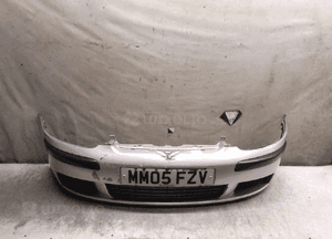 Zderzak przód przedni vw volkswagen golf 5 v LA7W srebrny 1