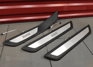 Bmw 7 F01 F02 listwy progowe podświetlane nakładki drzwi oryginał bmw 1